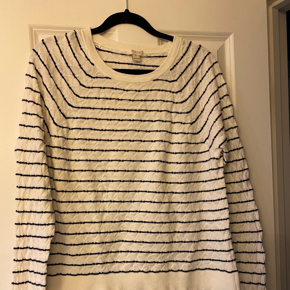 J crew striped sweater - Picture 1 of 3